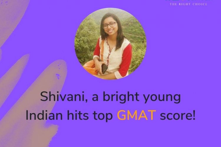Shivani, a bright young Indian hits top GMAT score!