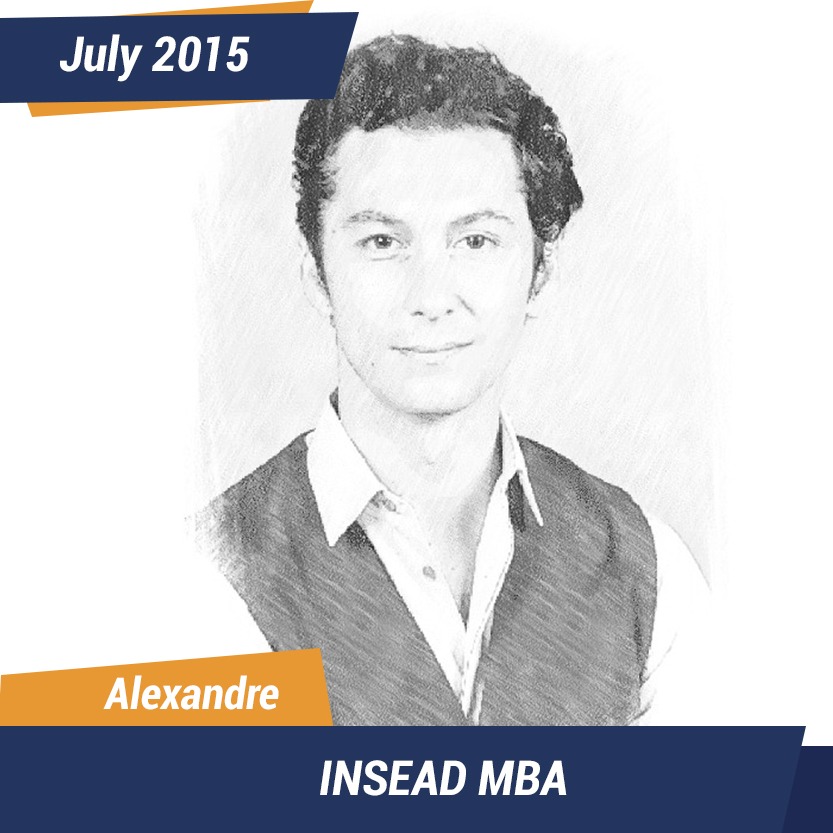 Alexandre, MBA, INSEAD, July 2015, Student of the Month