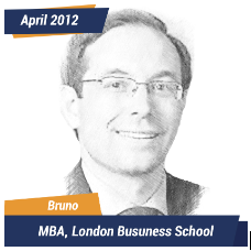 Bruno, MBA, London Business School, April 2012, Student of the Month