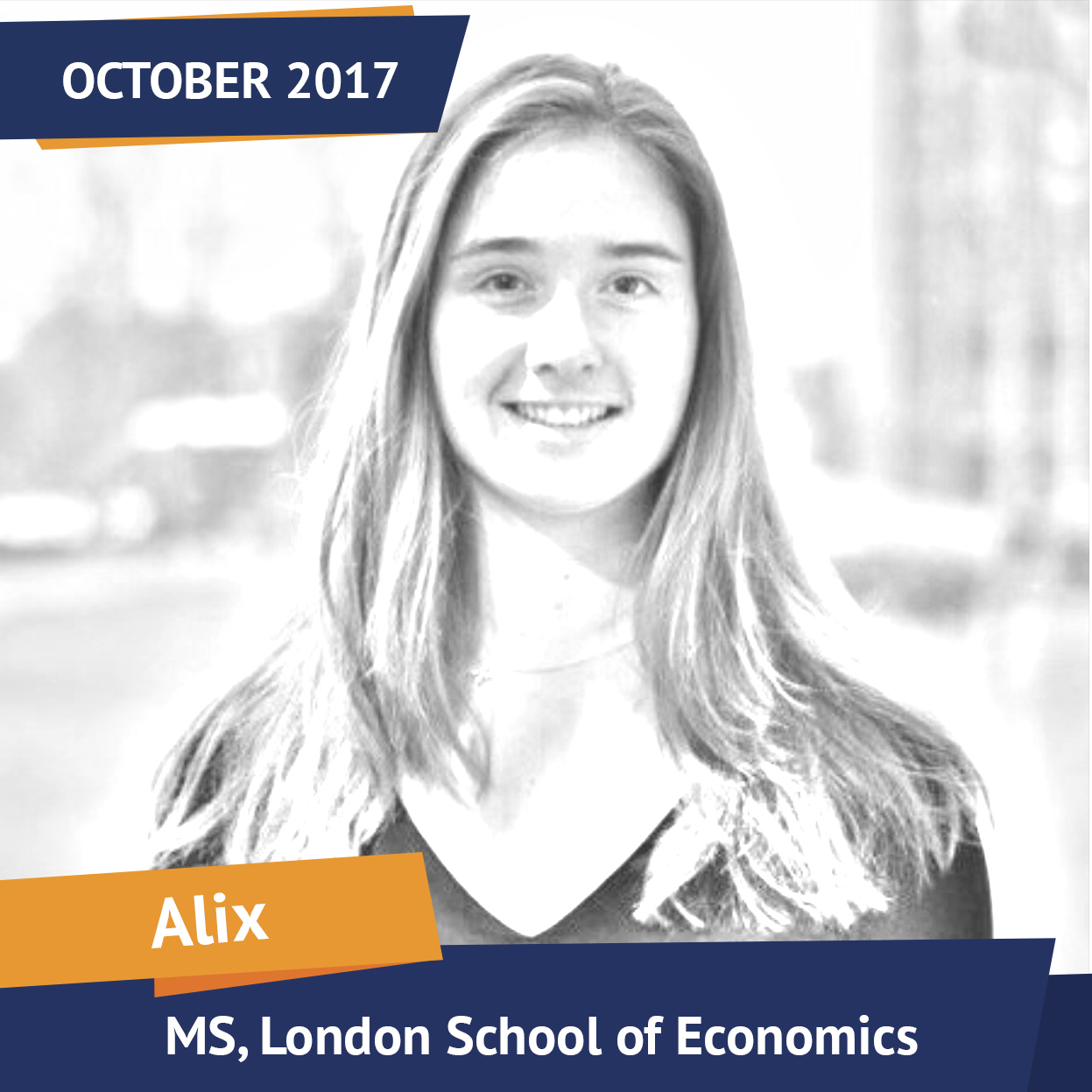 Alix, MSc, London Business School, Oct 2017, Student of the Month